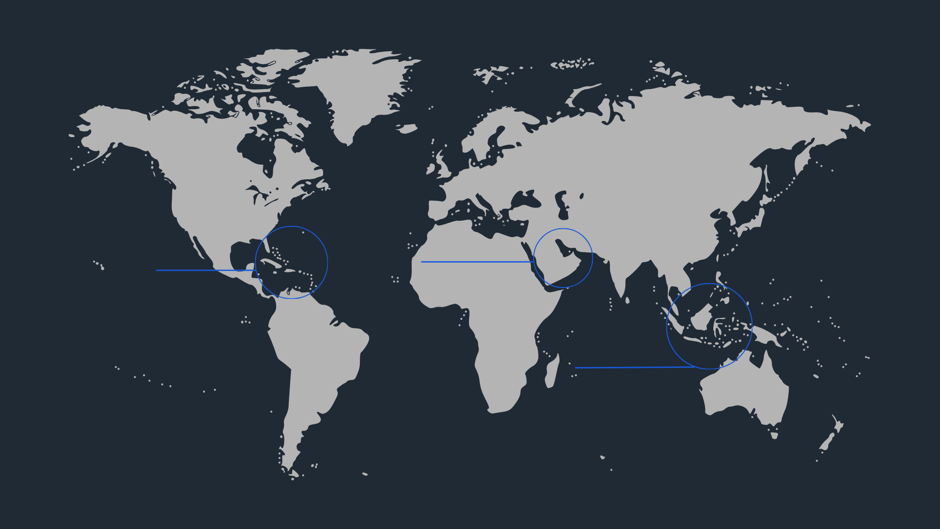 World map showing citizenship by investment programme regions
